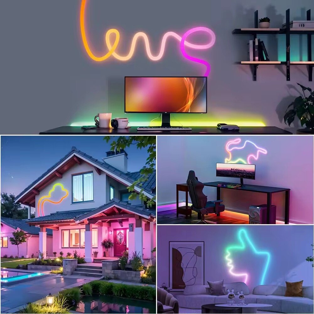 Guirlande LED multicolore décorative