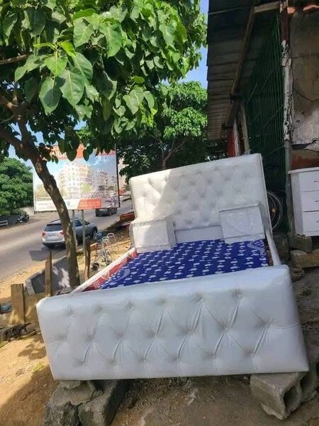 Lit rembourré élégant