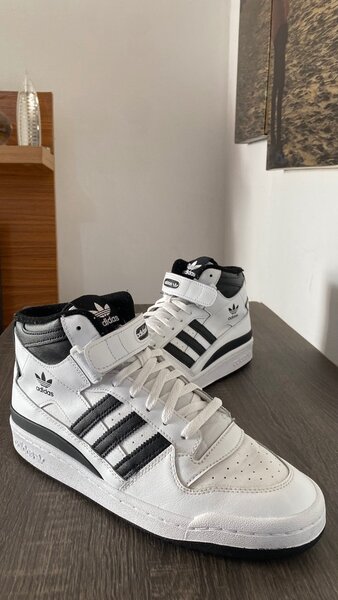 Adidas Forum Mid White Black