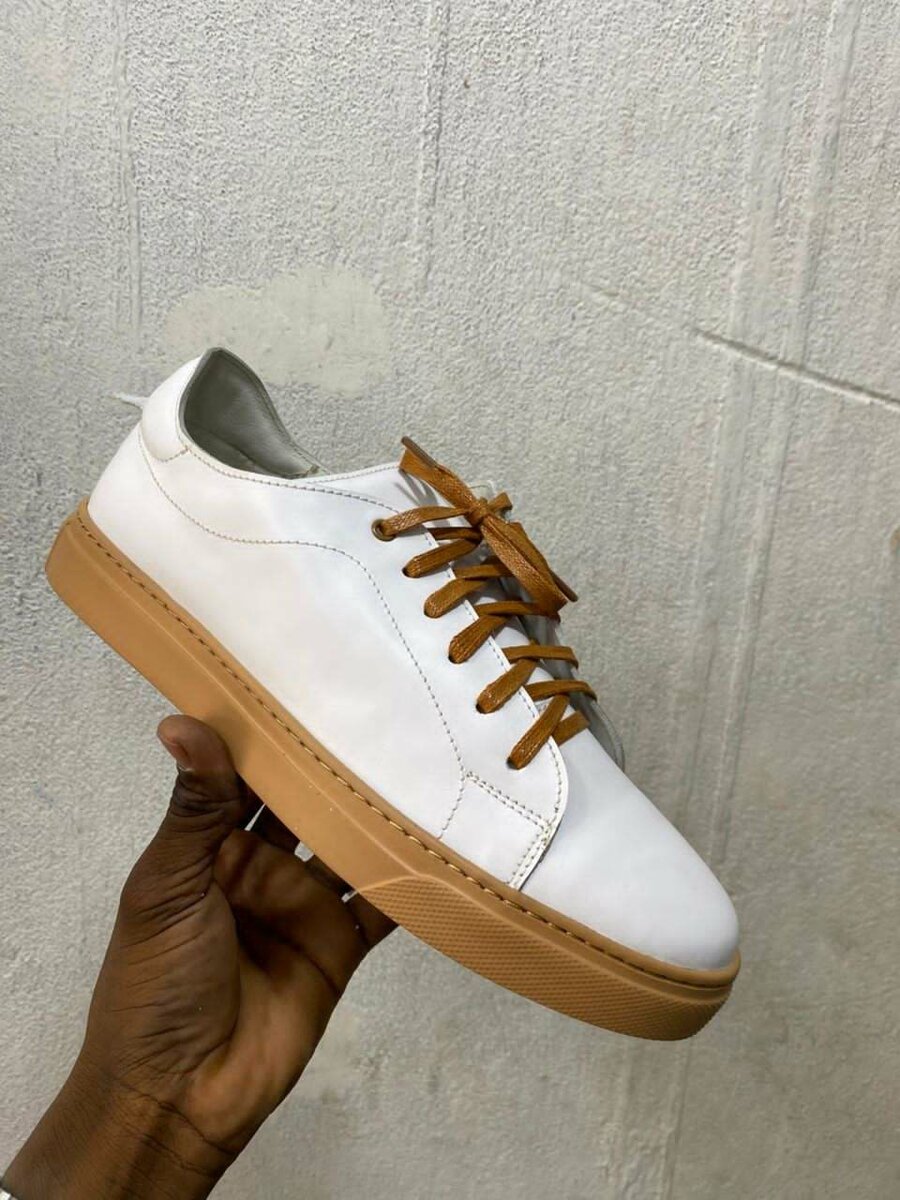 SNEASKERS CUIR HOMMES HIGH