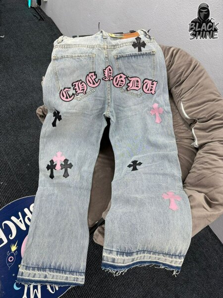 Jean homme décontracté croix