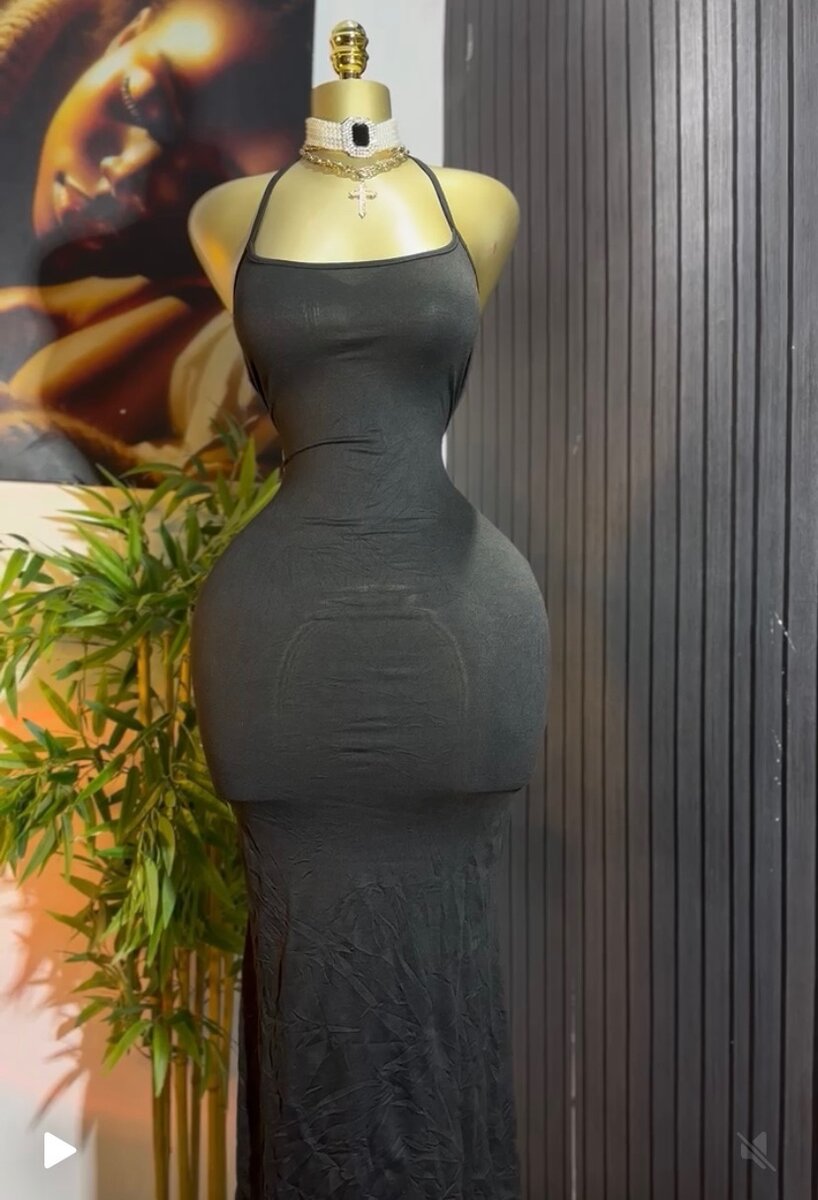 Robe Longue Élegante Noire