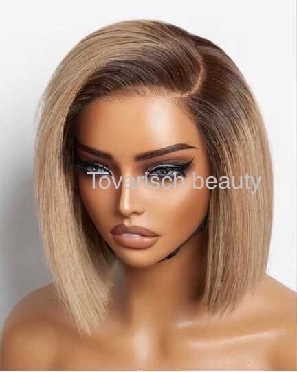 Sandy -  Super Double Drawn bob wig.