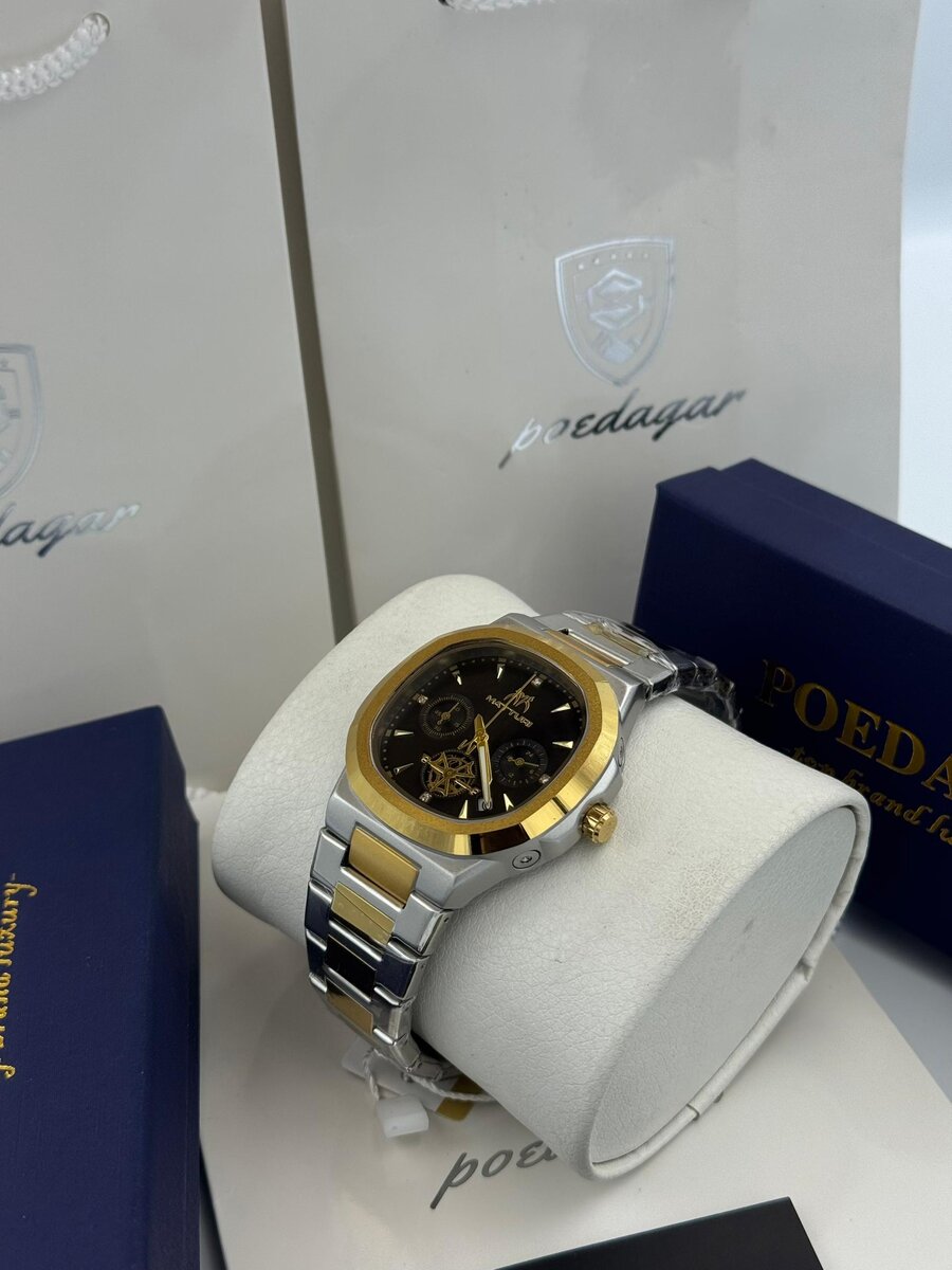 Montre Luxe Bicolore Poedagar