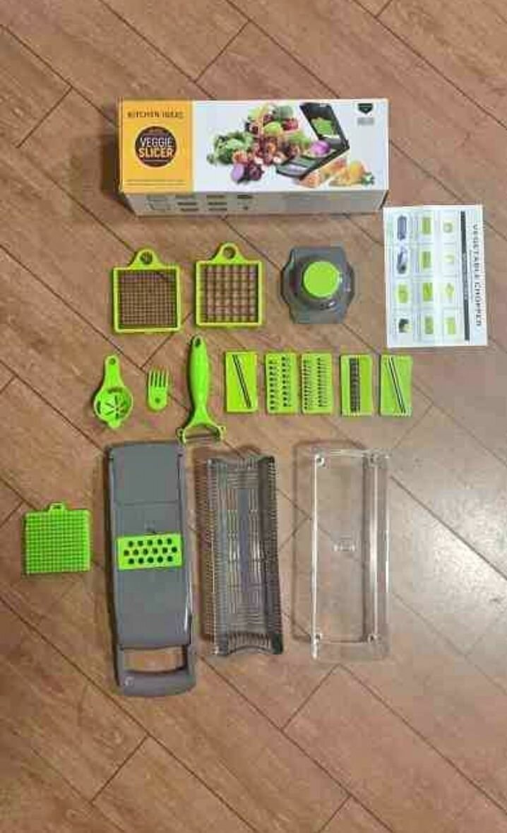 Découpes légumes 14 en 1