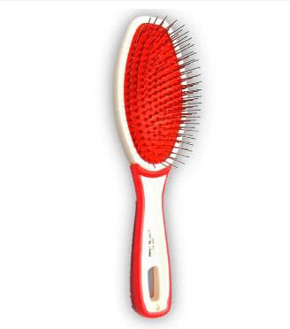 Hair Brush Steel Wire & Without Tips For Curly Hair 995-P (22X6CM)