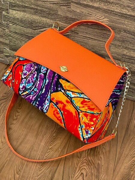 Sac tendance cuir coloré