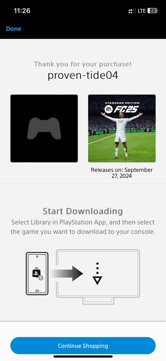 Ps5 game account installations