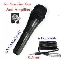 Dynamic Vocal Microphone Karaoke Handheld Microphone with 6.35mm XLR Audio Cable, Mic for Singing, Speech, Wedding, Stage, Compatible with Karaoke Body Unibody Plastic High Quality
