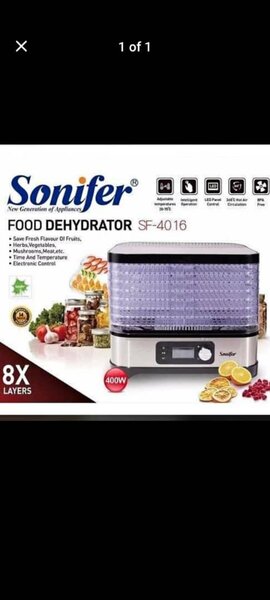 Sonifer Food Dehydrator 8 Layers