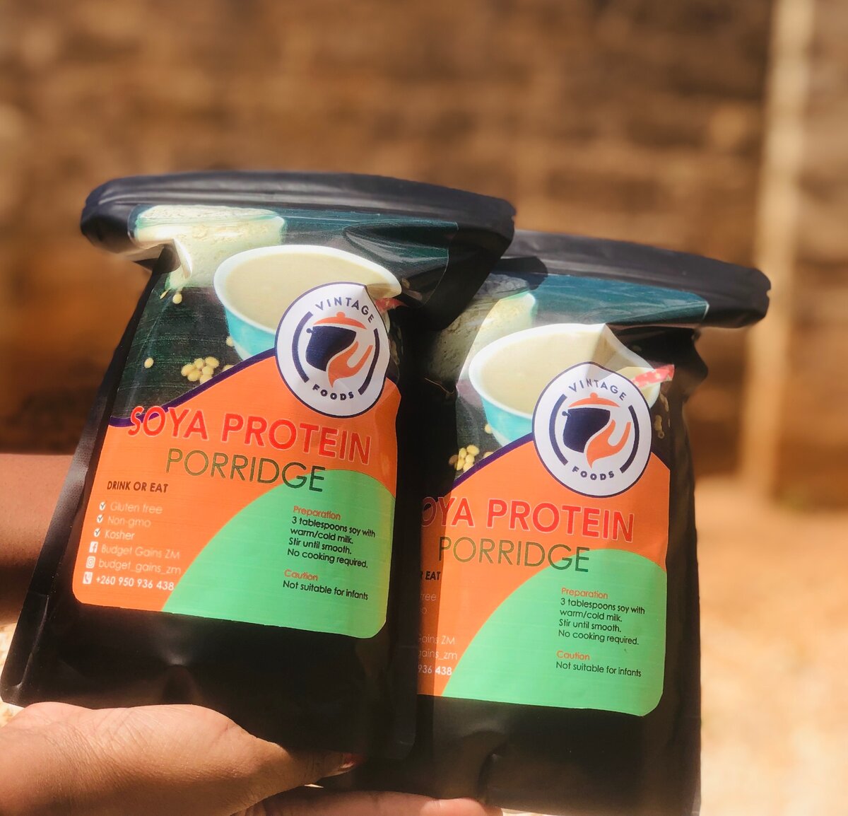 Soya protein porridge combo