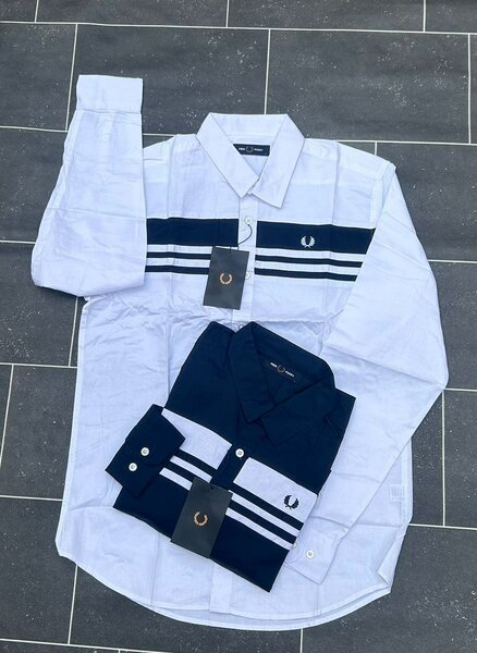 Chemise homme bicolore élégante