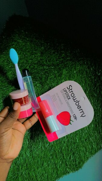 Set de soins des lèvres Fraise