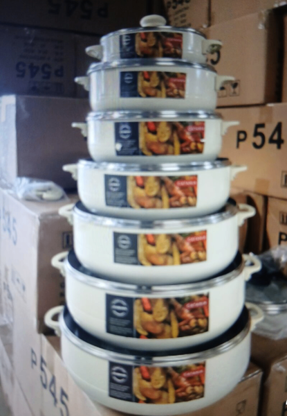 Batterie de Cuisine en Acier