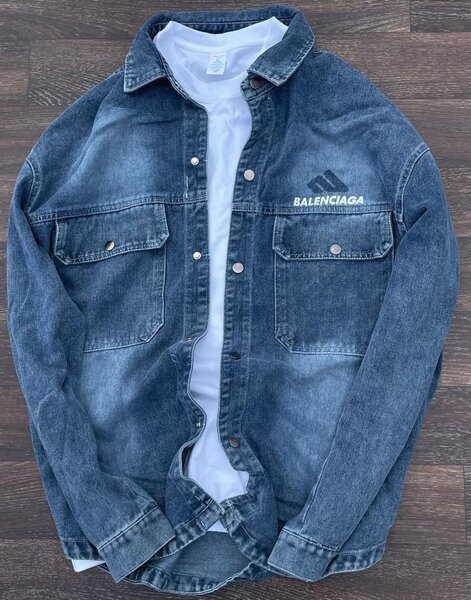 Veste en jean moderne homme