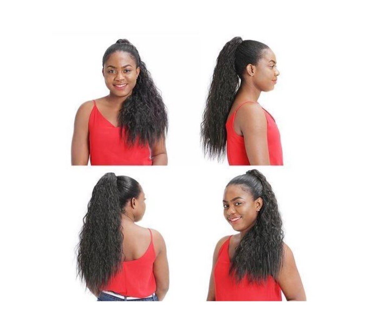 queue de cheval ondulée