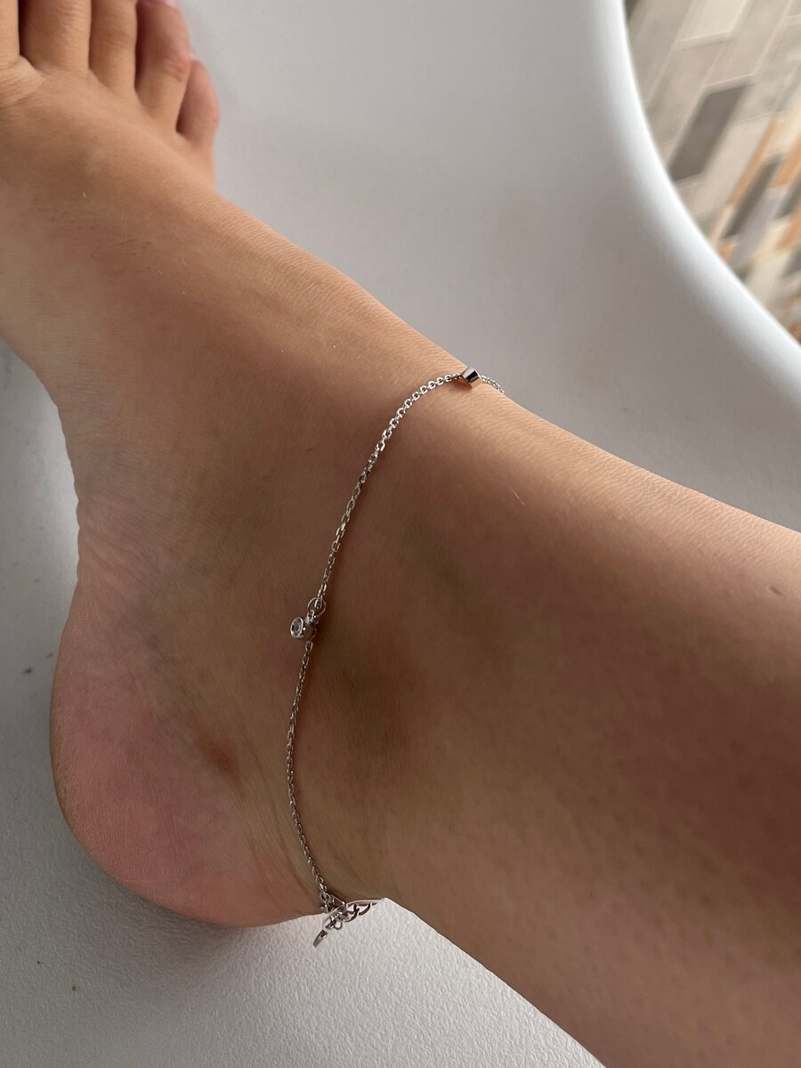 Bracelet pied argent 925