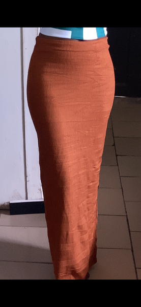 Jupe longue moulante chic