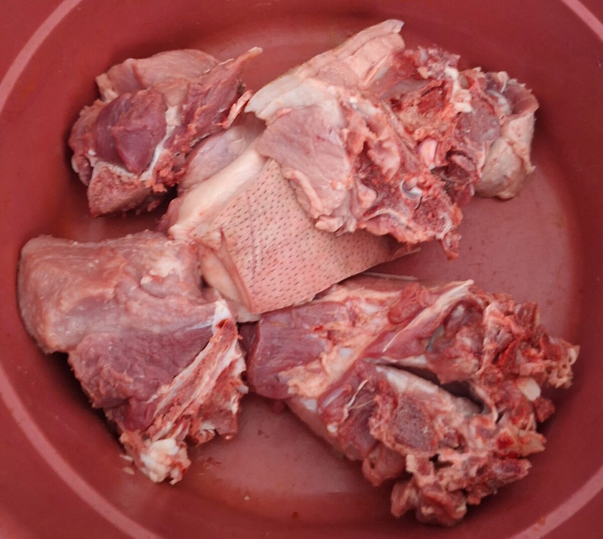 Viande de porc fraîche