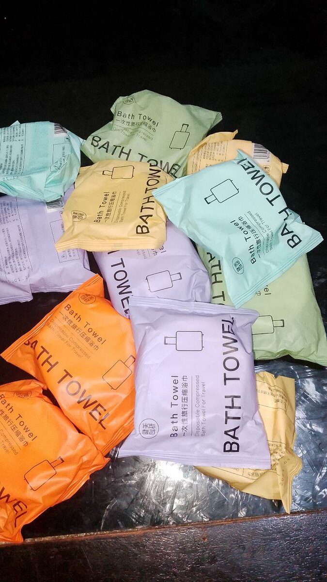 Serviette de Bain Jetable Voyage