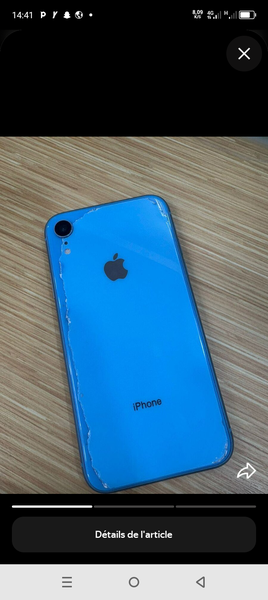 iPhone XR Bleu