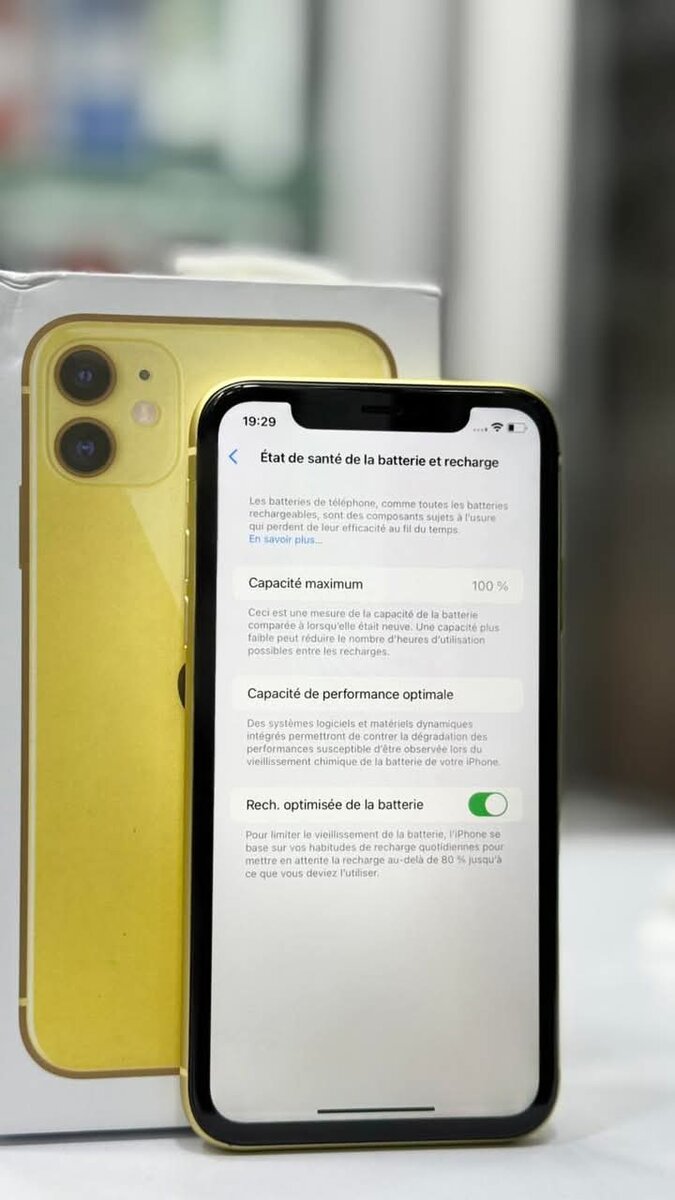 iPhone 11 Jaune 128Go