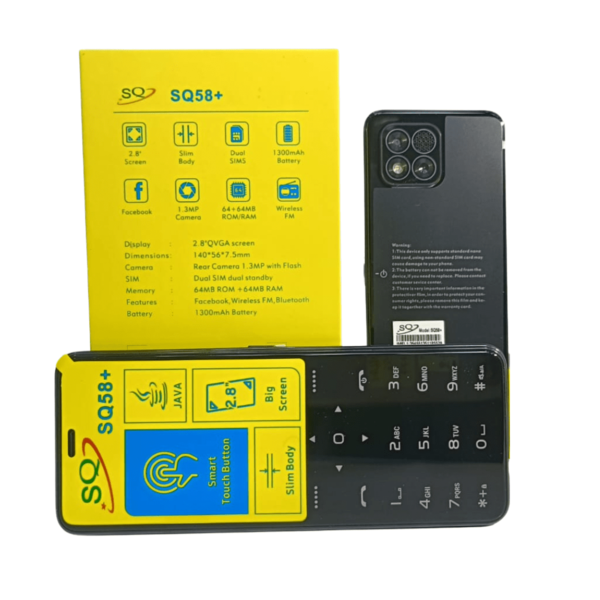 Téléphone SQ58+ 3G TACTILES