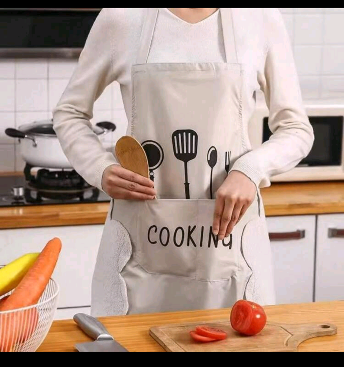 Tablier de cuisine imperméable