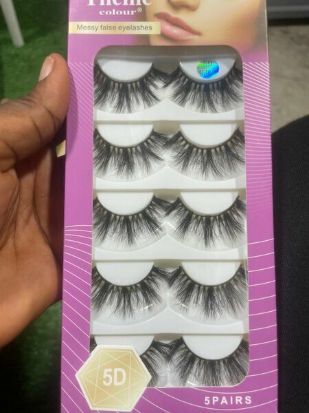 Faux cils Volume Messy Theme 5D