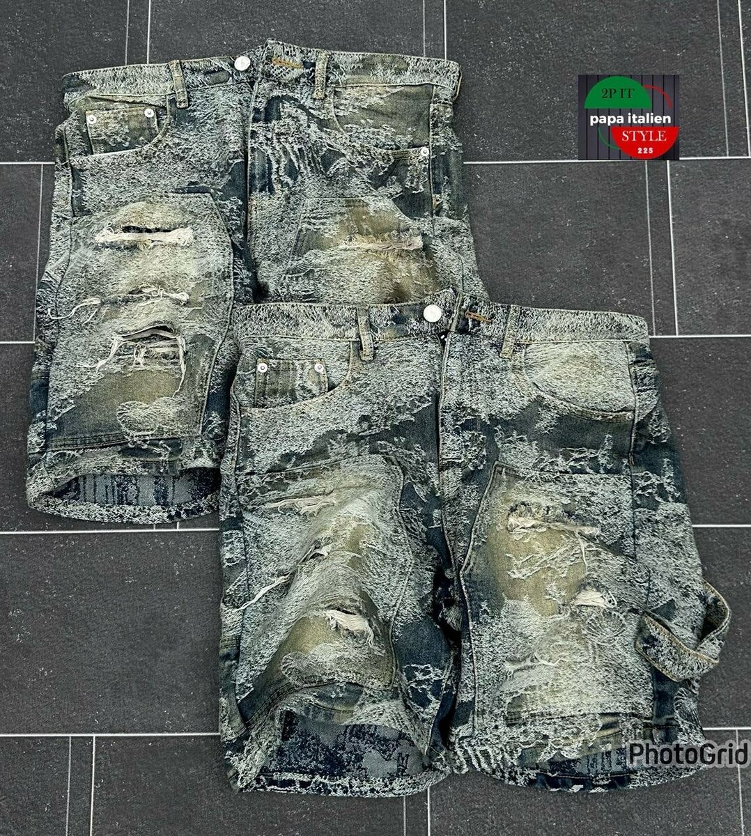 Shorts en jean décontracté