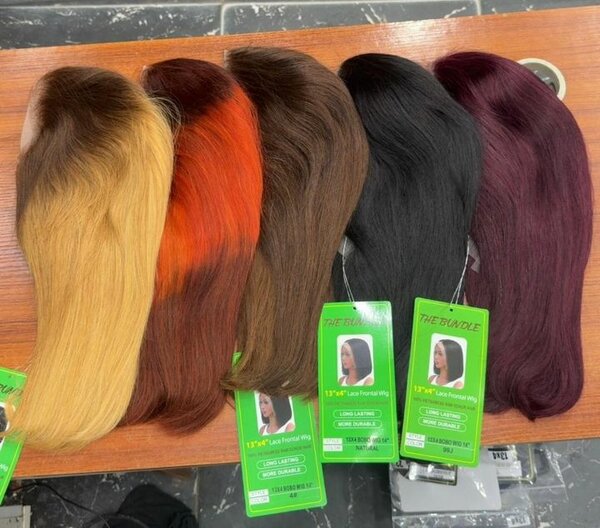 Perruque lace frontal