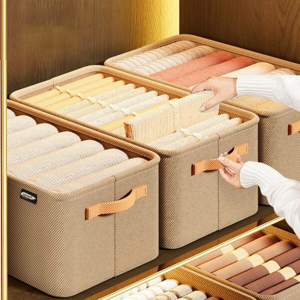 Boîtes de rangement pliables