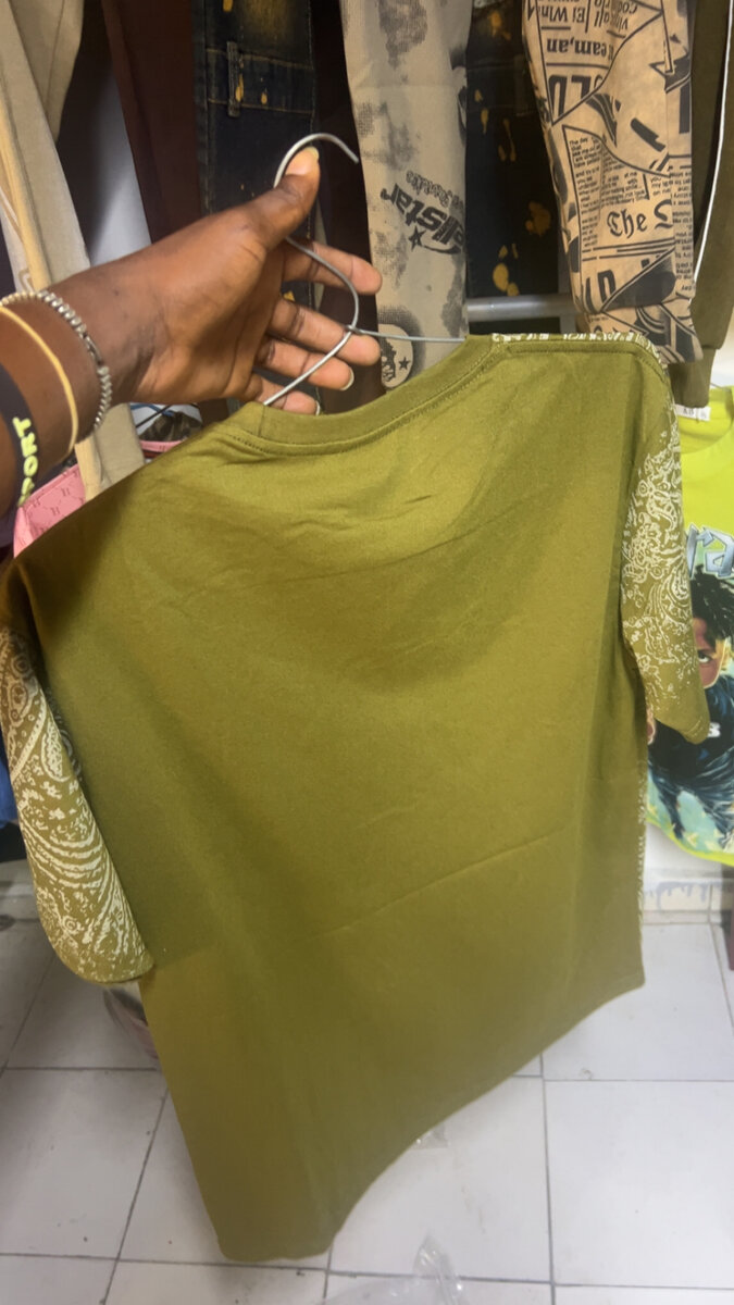 Green Paisley T-Shirt