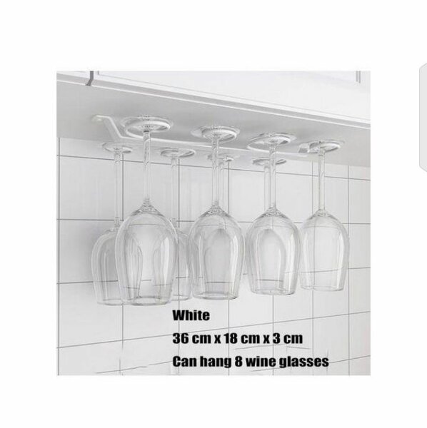 Support mural pour verres à vin