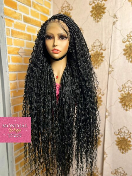 Perruque Tressée Longue