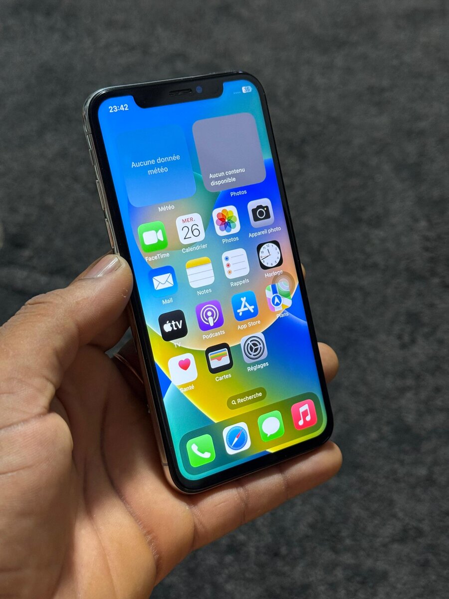 iPhone X 64GB Argent