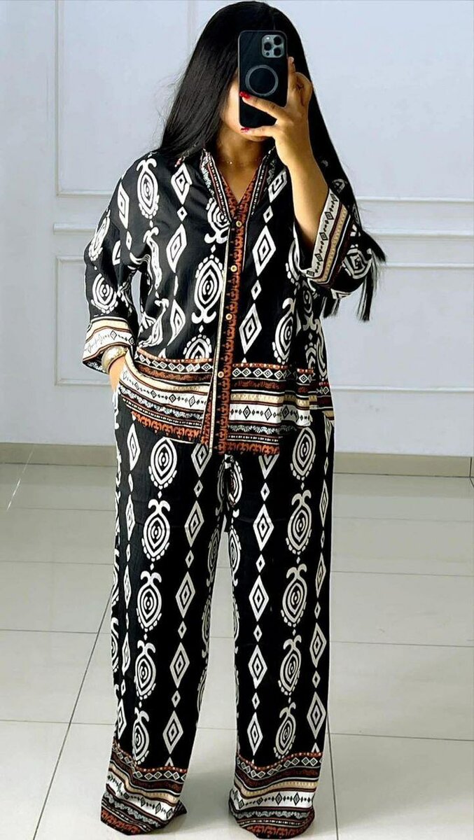 Ensemble bohème chic imprimé