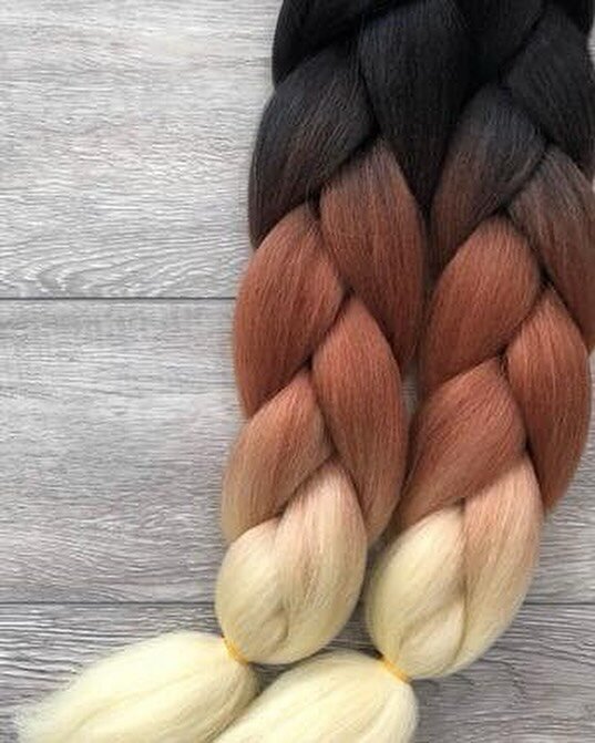 SPANISH CURL AND OMBRE BRAIDS 