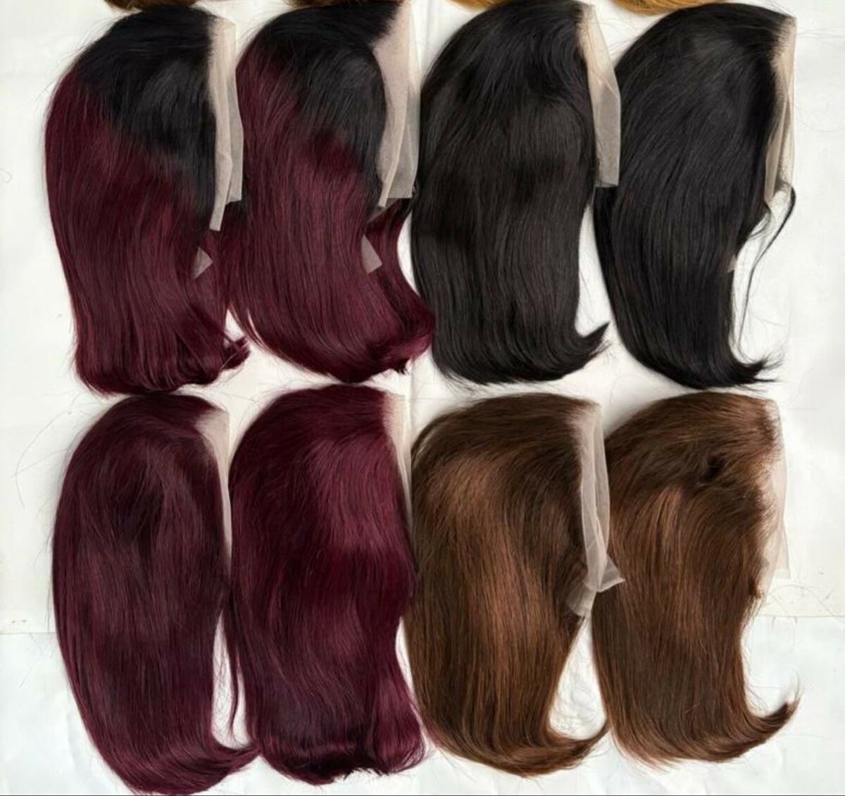 Perruque synthétique lace front