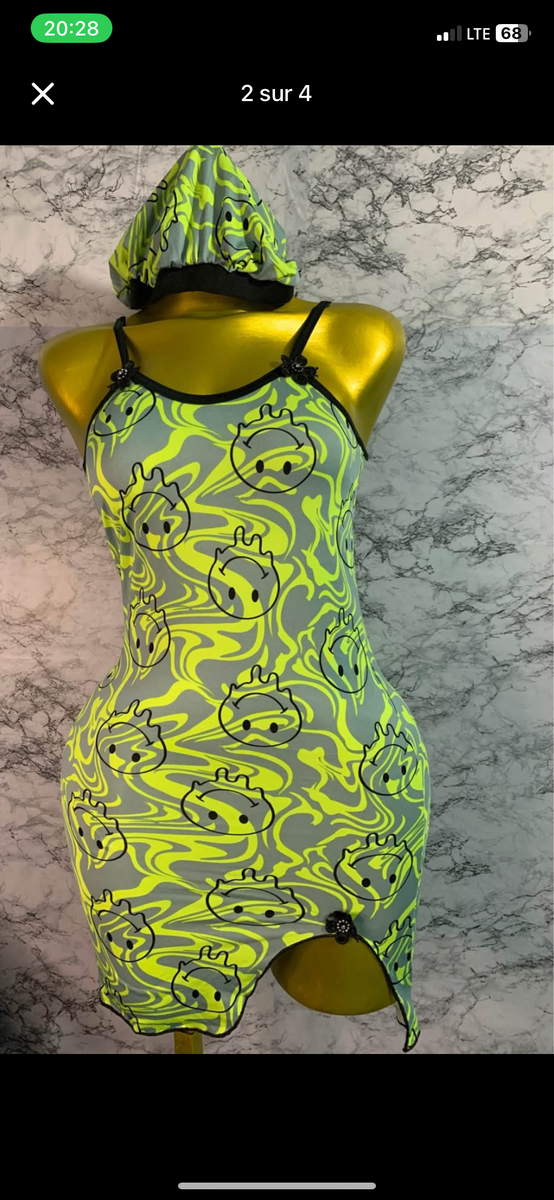 Robe Décontractée Imprimé Été