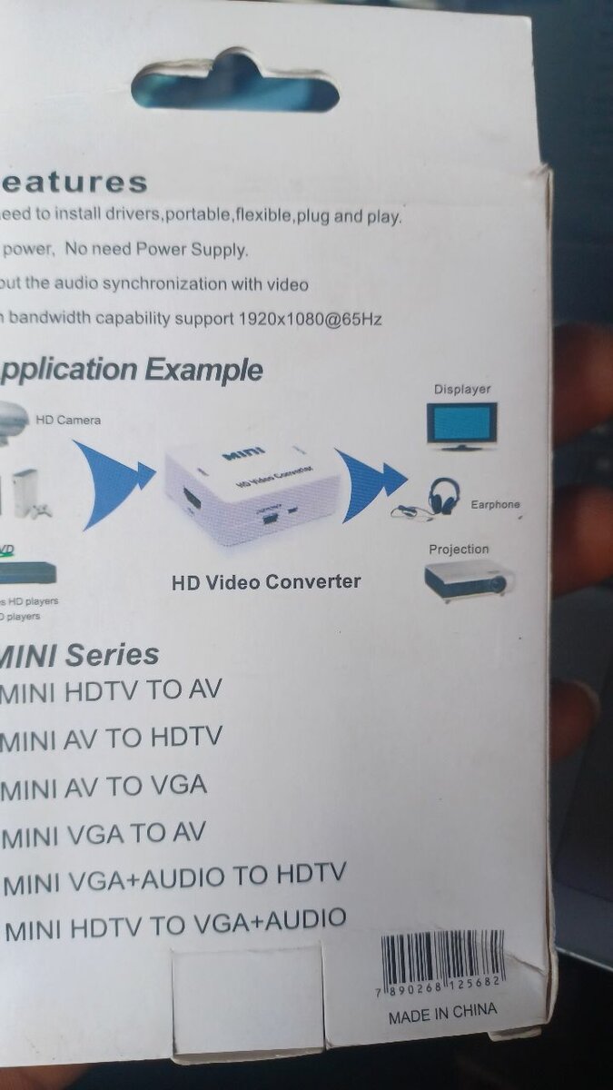 Ps2 convertisseur AV vers HDMI