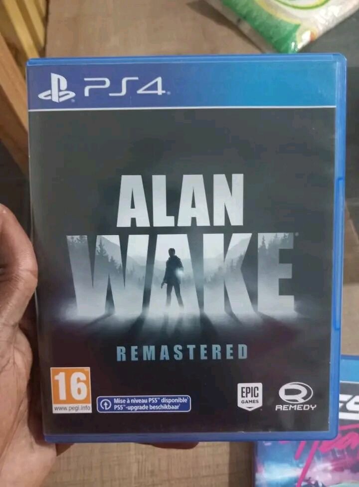 Jeu PS4 Alan Wake Remastered