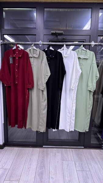 Джинсовое платье