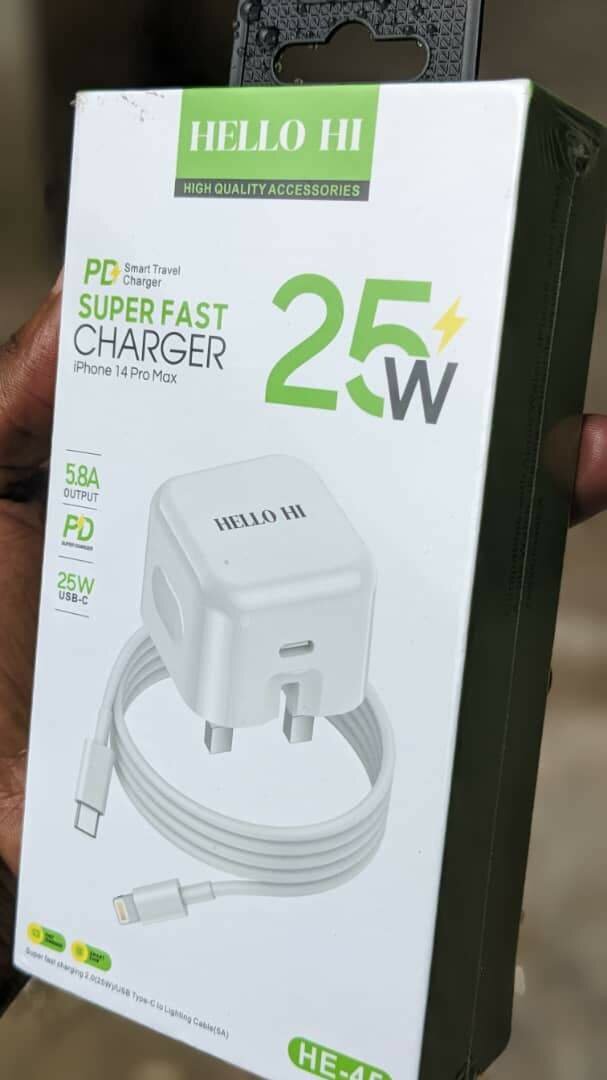 Iphone original fast chargers