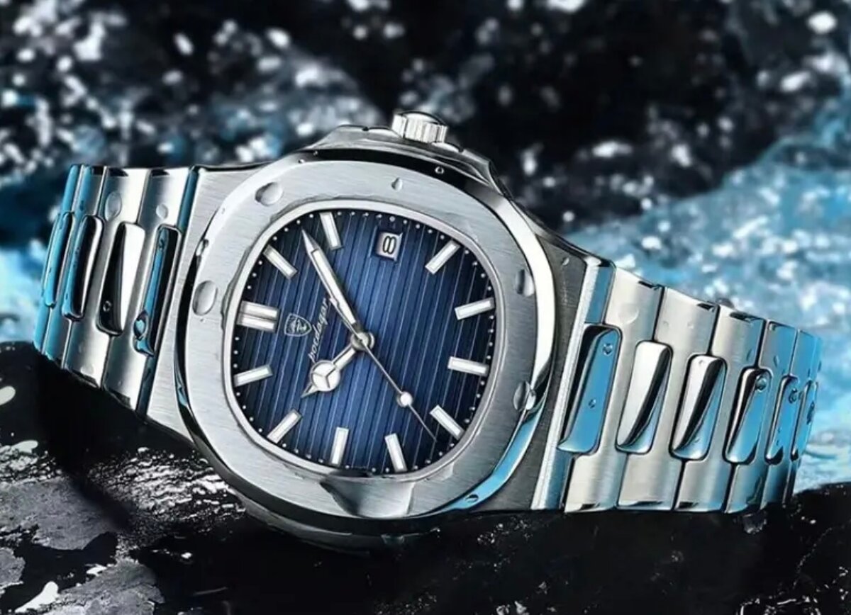 Montre Luxe Acier Inoxydable