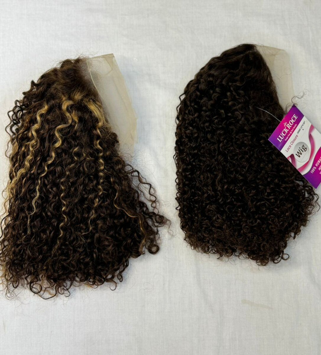 SDD Jerry curl lace frontale