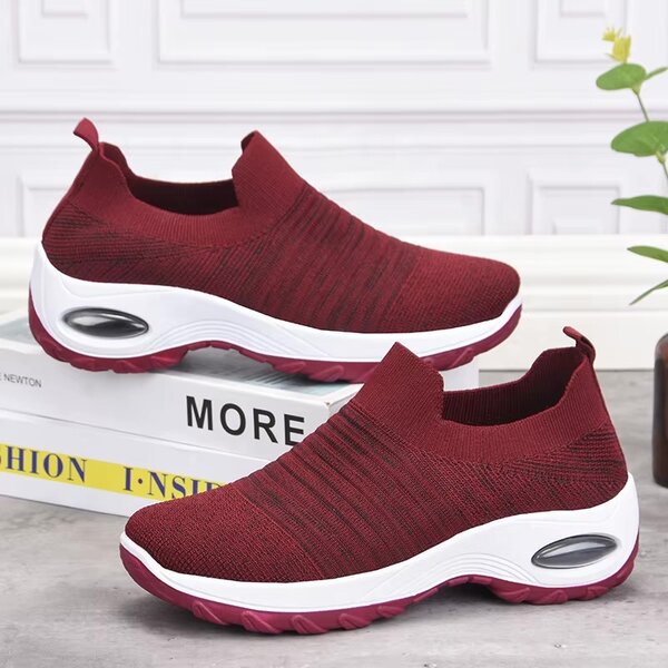 1201 Cushion Workout Socks Shoes Women Loafers Ladies Zapato