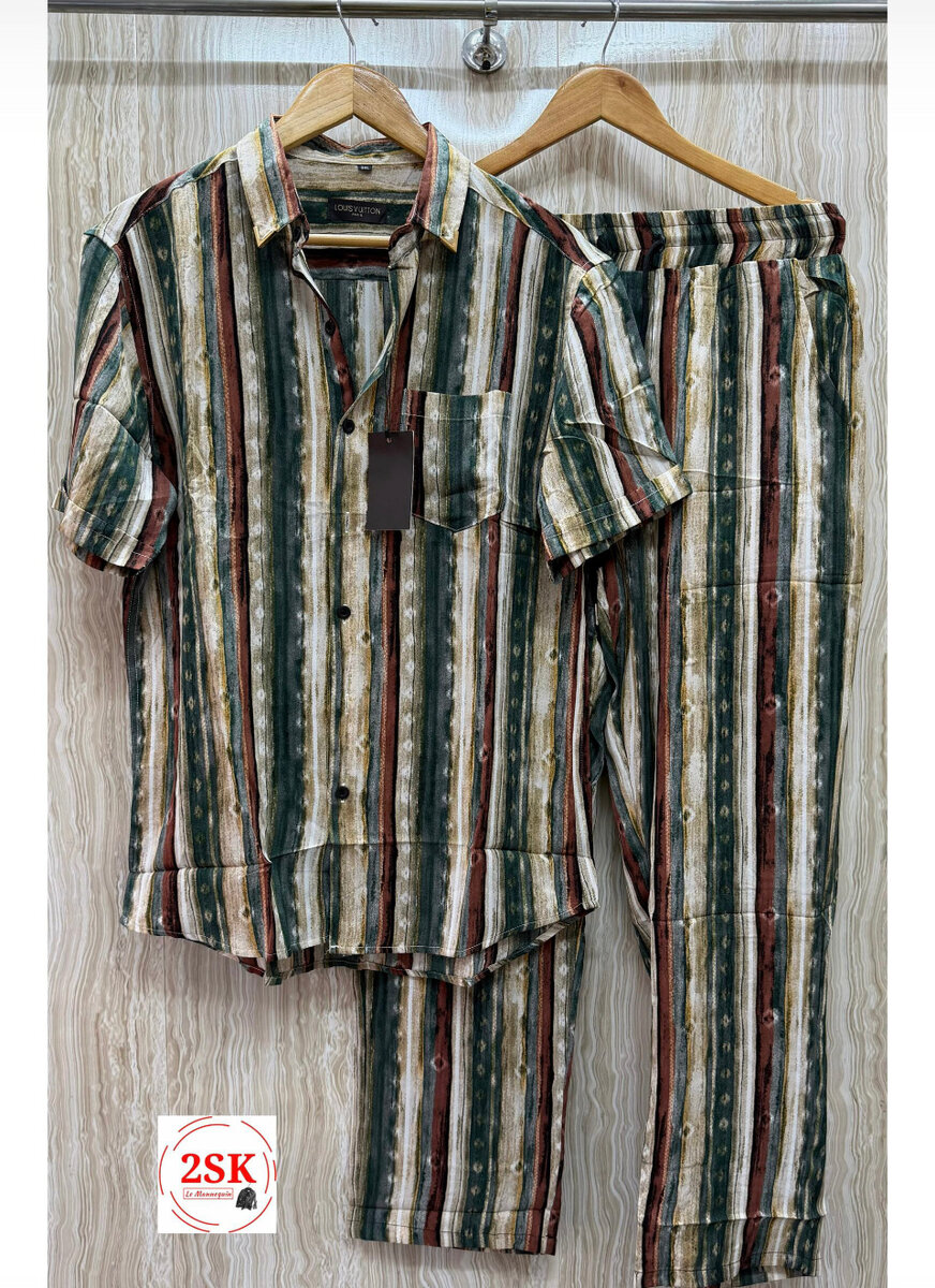 Set pyjama d'été imprimé