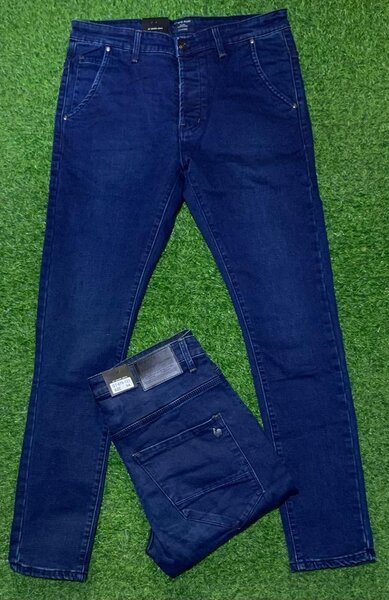 Blue jeans and black jeans