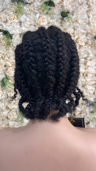 Lace Front Braided Wig